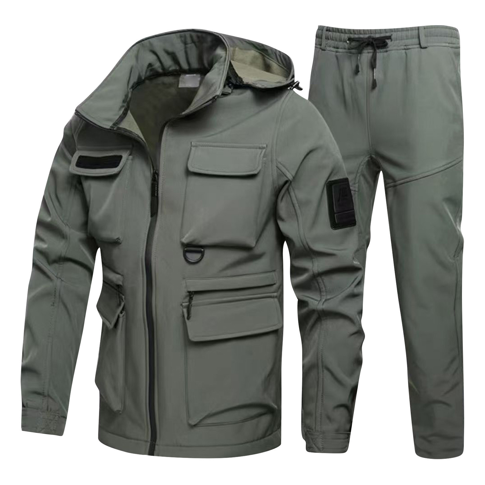 Women'S Fashion Utility Jacket - Giacca da uomo militare casual da