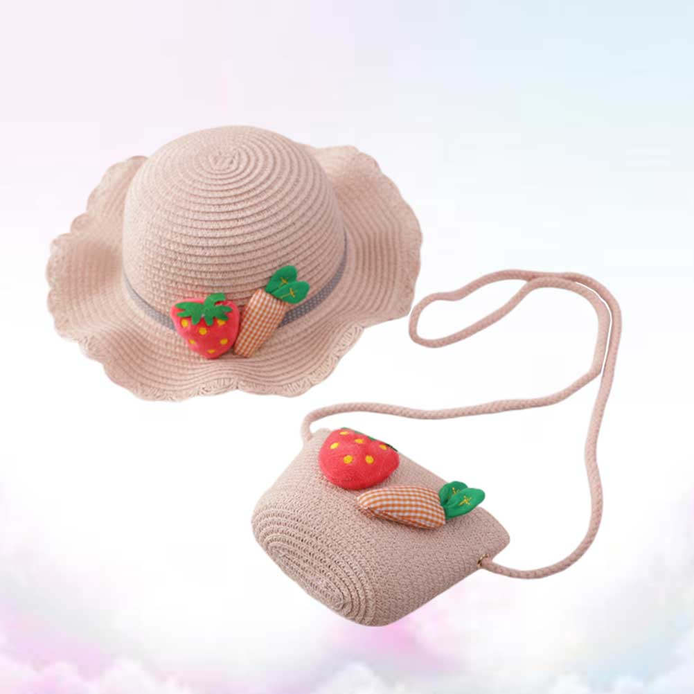 Straw Hat Summer - 1 Set Cappello da Sole in