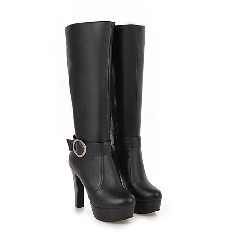 Women'S Fashion Riding Boots - Stivali alti al ginocchio Donna Moda
