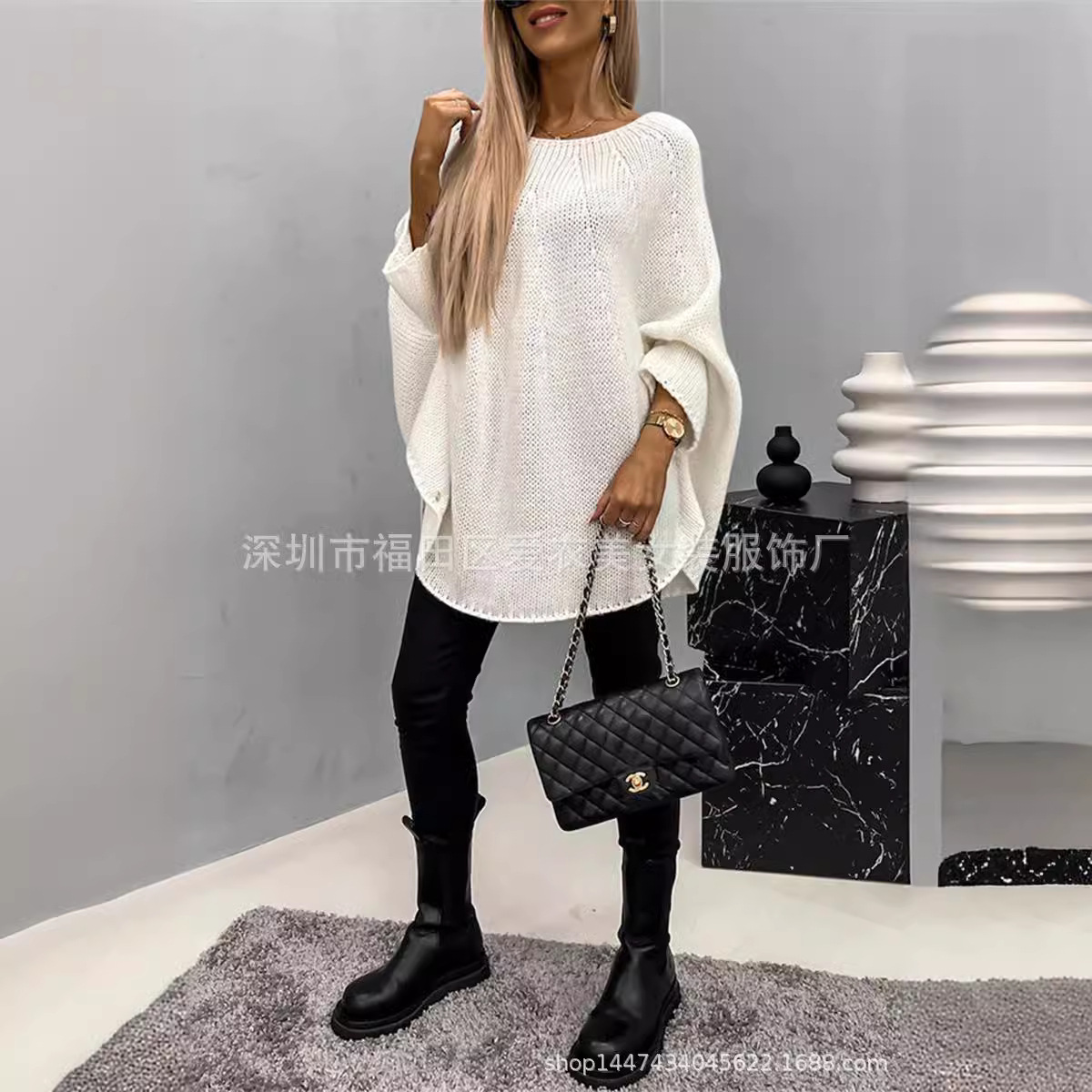 Women'S Fashion Raincoat - Sueter De Punto Para Mujer Mantello