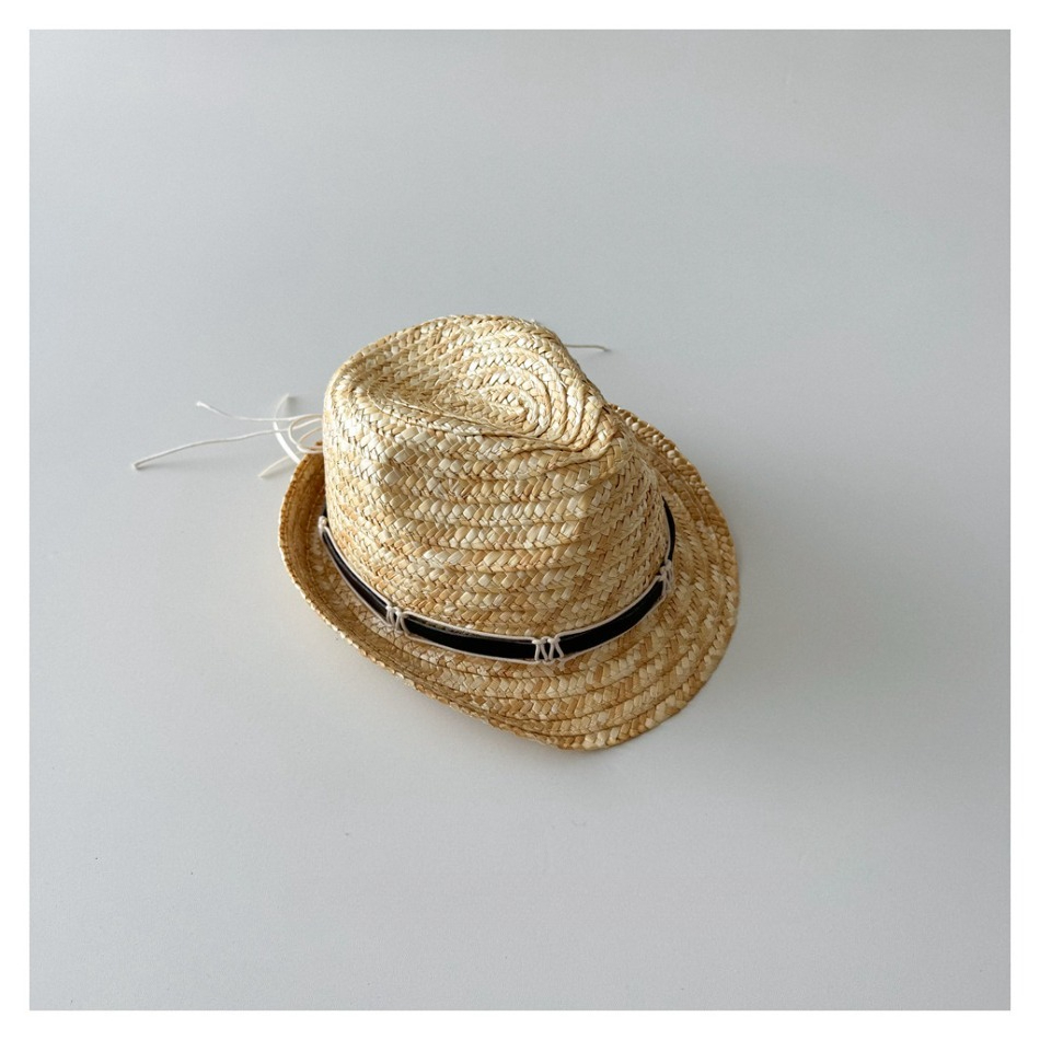 Straw Hat Summer - Cappello Fedora in Paglia Naturale per