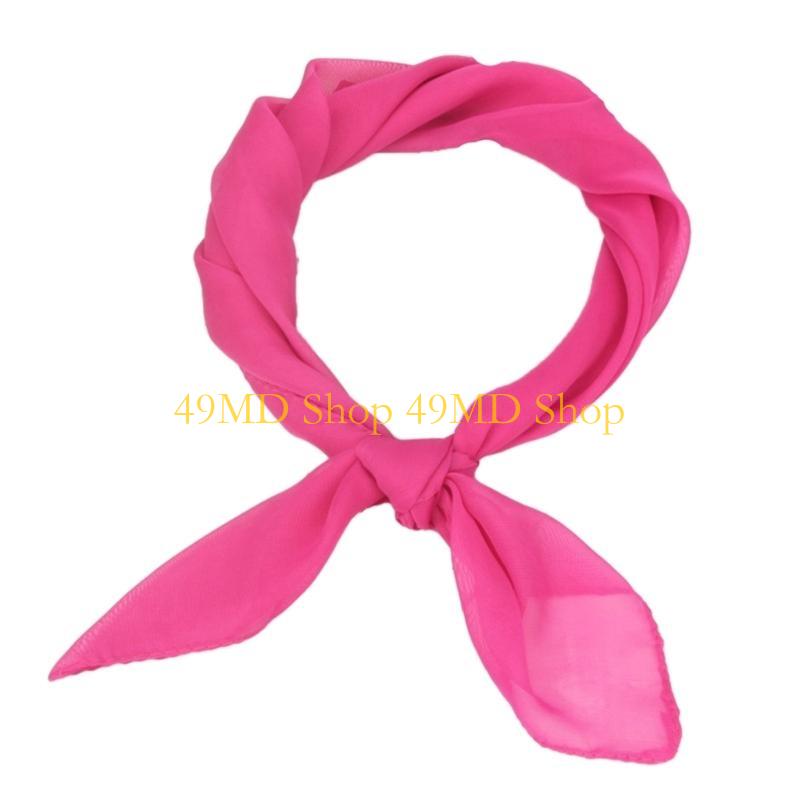 Women'S Fashion Of The 50S - 49MD Sciarpa a nastro quadrato Sciarpa