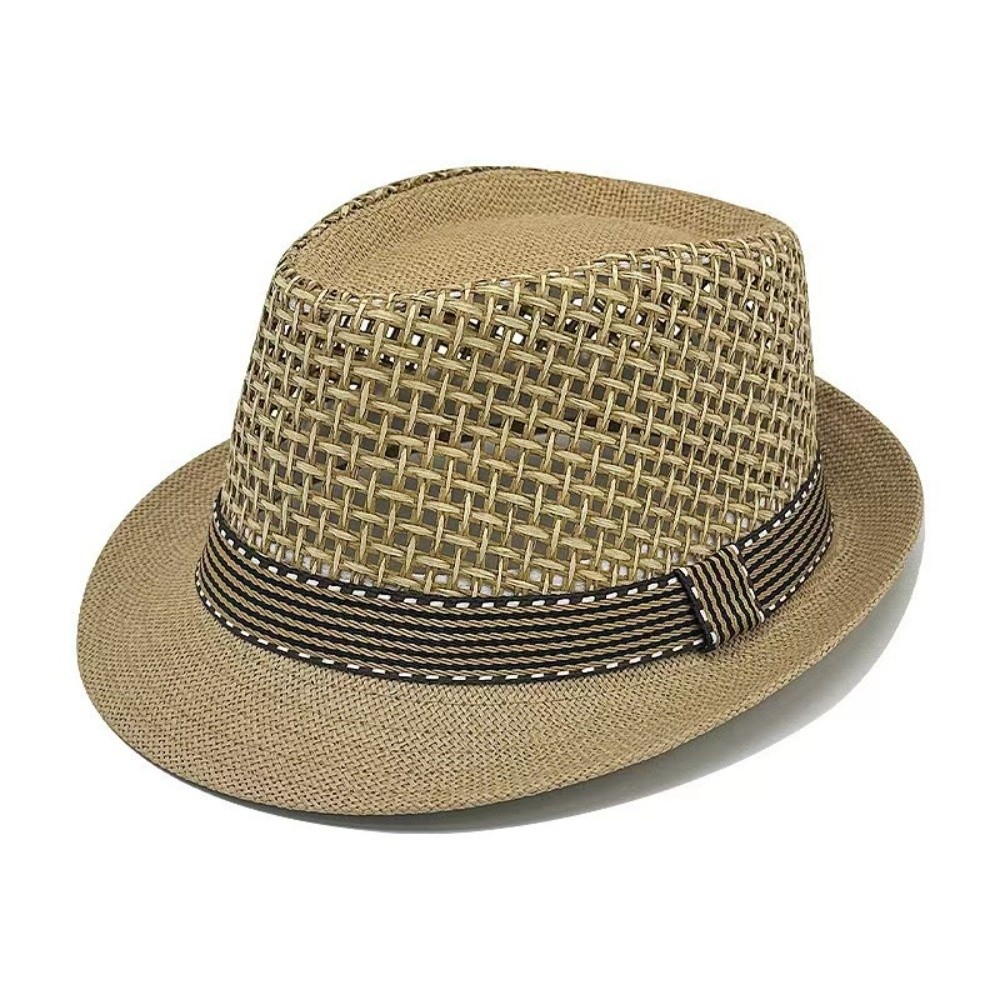 Straw Hat Summer - Cappello Panama da Uomo a Tesa