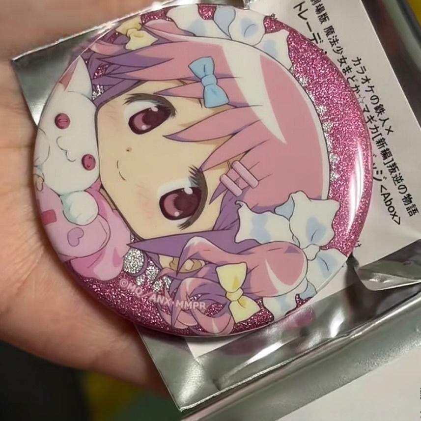 Women Fashion Icon - 58mm Cute Anime Puella Magi Madoka