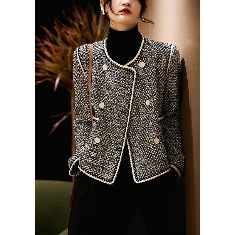 Women'S Fashion Utility Jacket - Giacche in Tweed da Donna Bianche