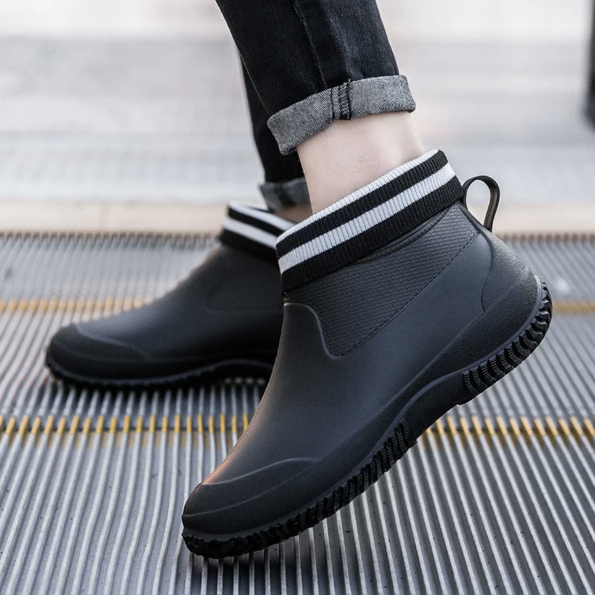 Women'S Fashion Gumboots - Stivali da pioggia da coppia di