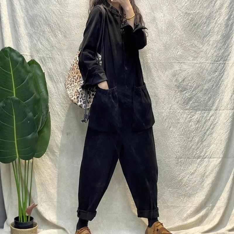 Women'S Fashion Utility Pants - Tuta Casual da Donna Cargo con