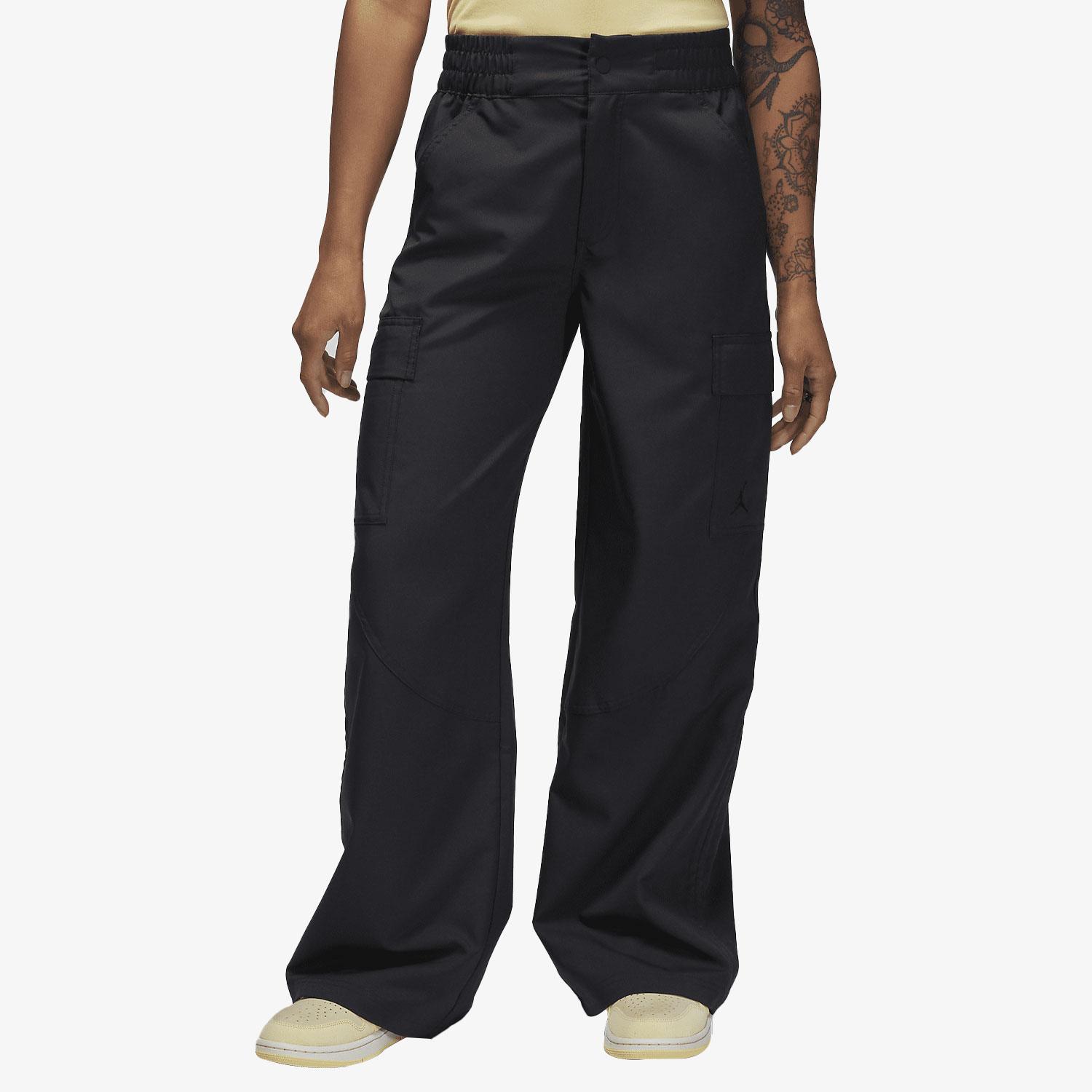 Women'S Fashion Utility Pants - Pantaloni in tessuto utilitario moda donna