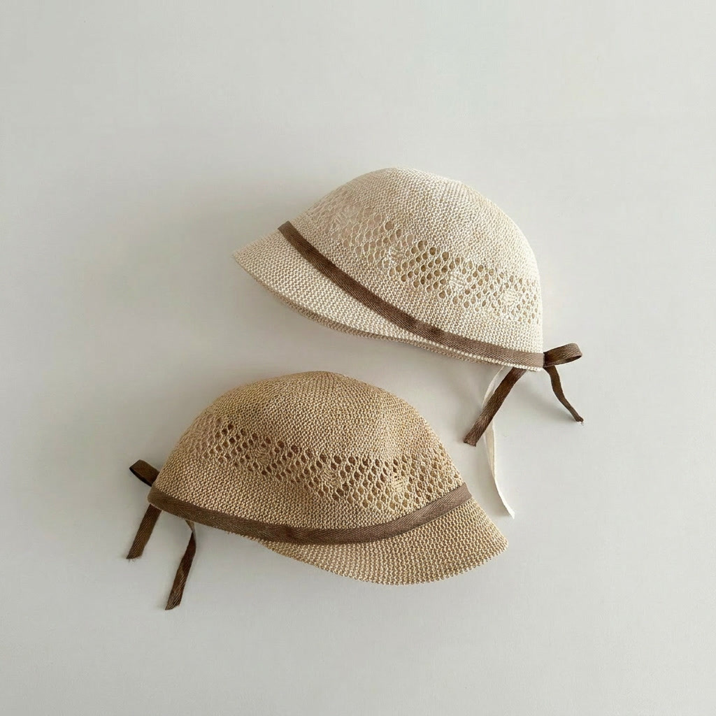 Straw Hat Summer - Cappello Estivo per Bambini 2-5 Anni,