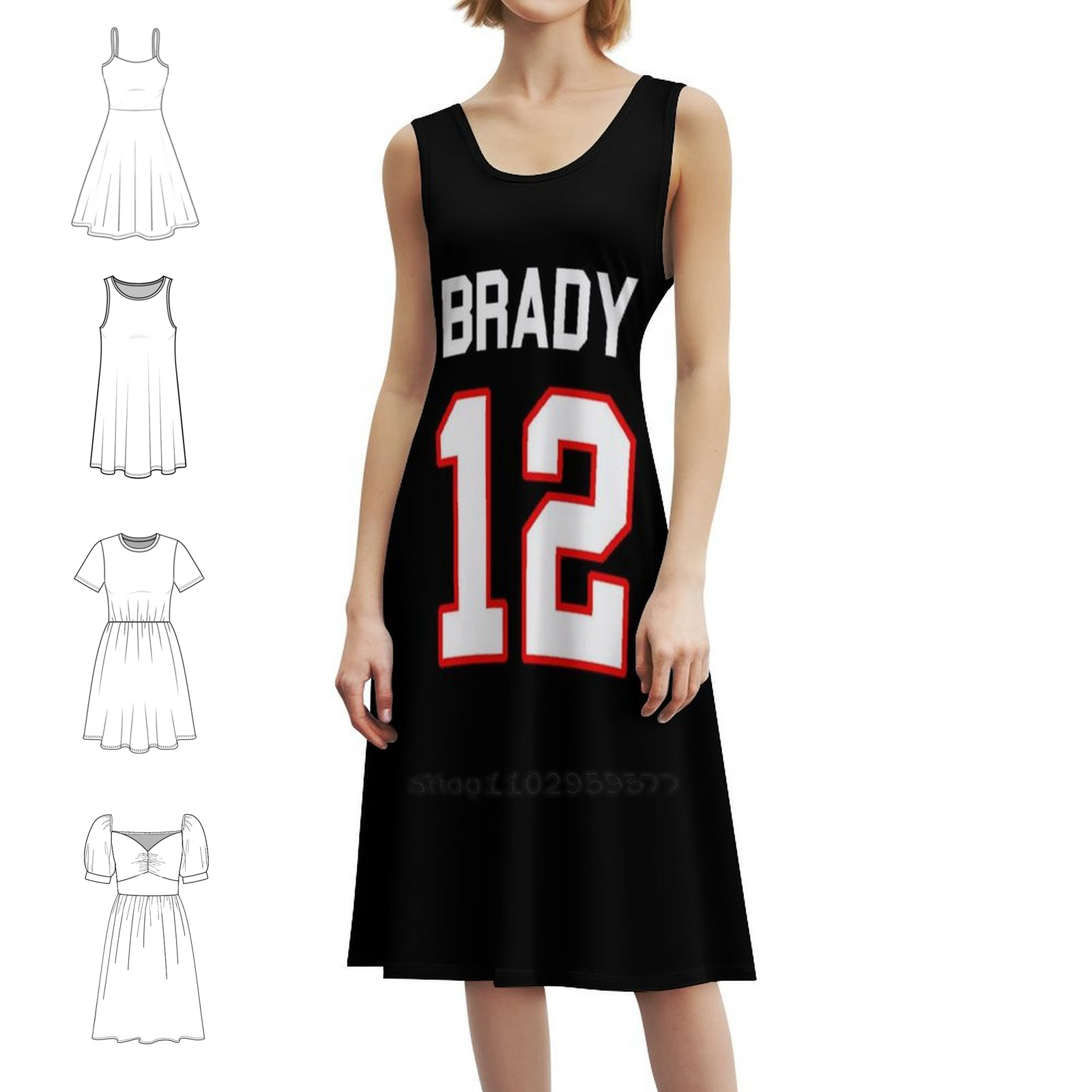 Abito Brady Boho Chic Abito da - Women Fashion Gown recensione e prezzo