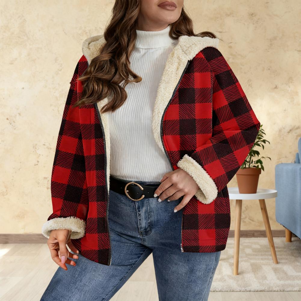 Giacca da donna Sherpa a quadr - Sherpa Coat Women recensione e prezzo