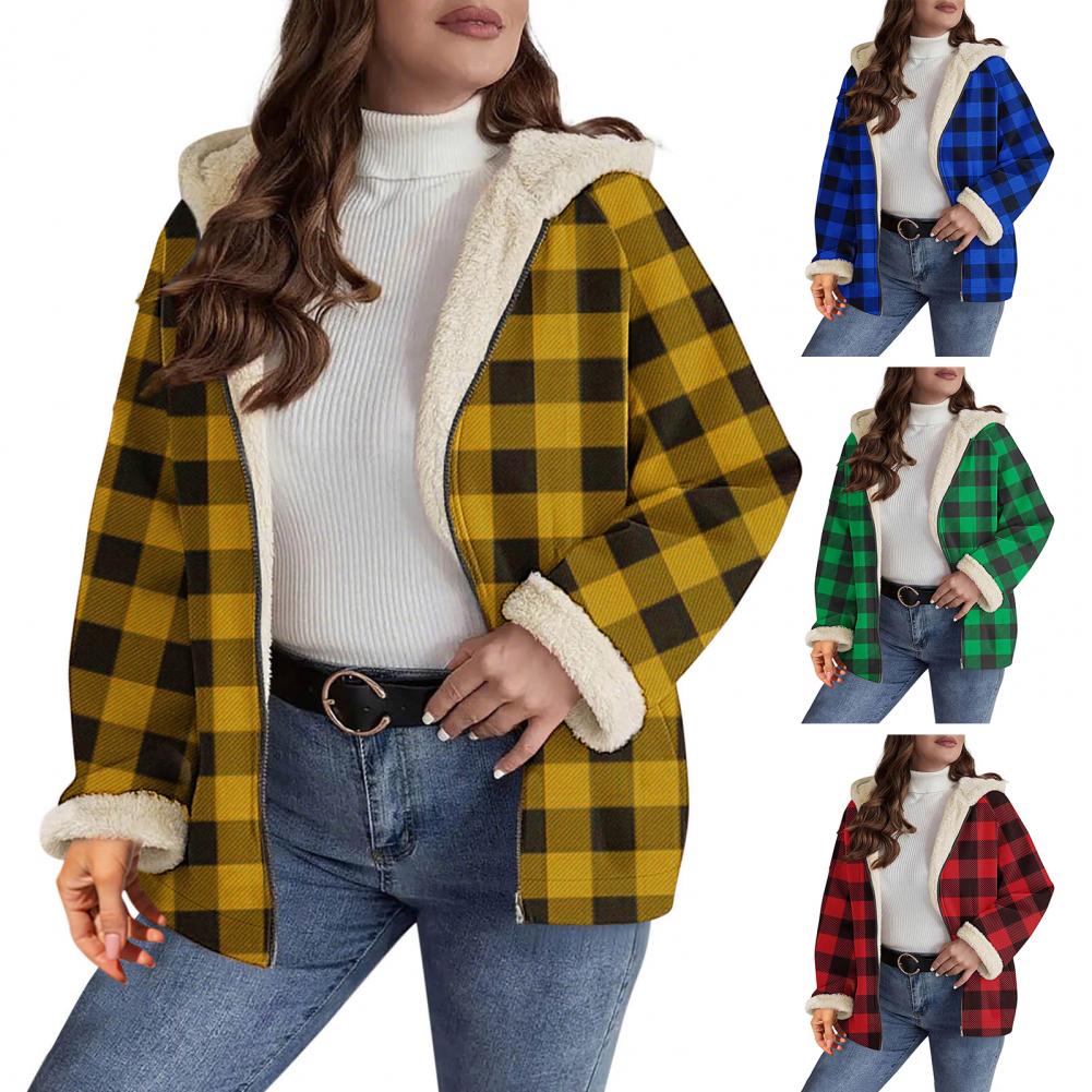 Giacca da donna Sherpa a quadr - Sherpa Coat Women recensione e prezzo