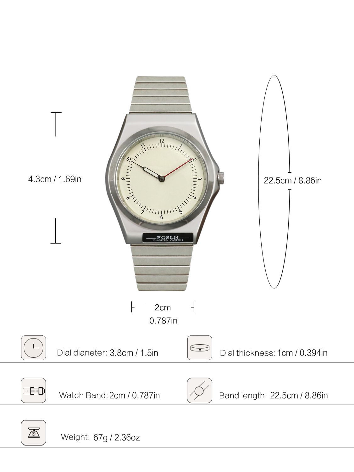 Orologi da coppia minimalisti, - Women'S Young Fashion recensione e prezzo