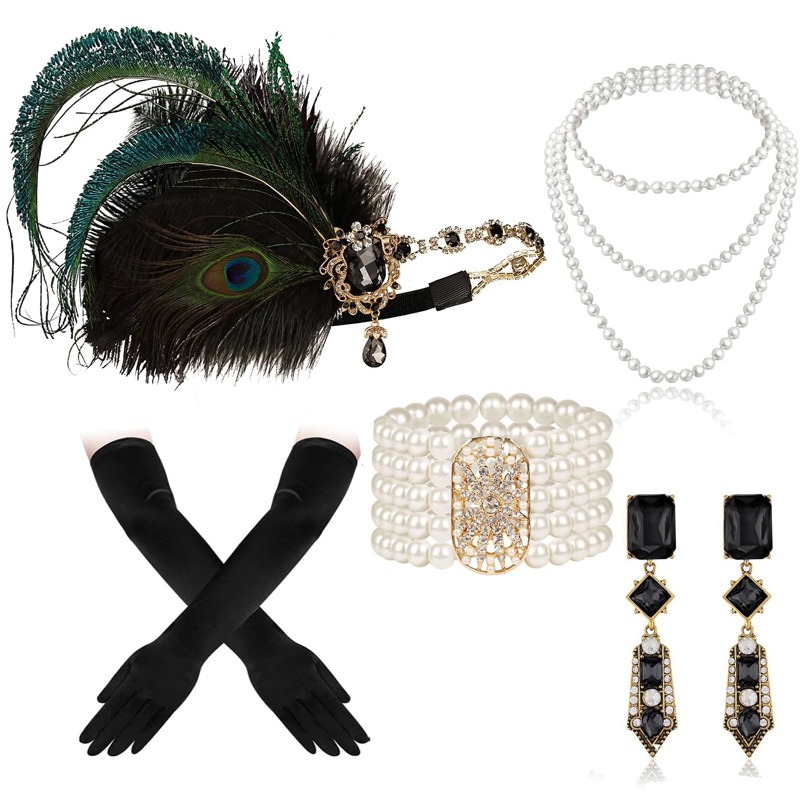 Set di accessori per clapper C - Women'S Fashion Roaring 20S recensione e prezzo