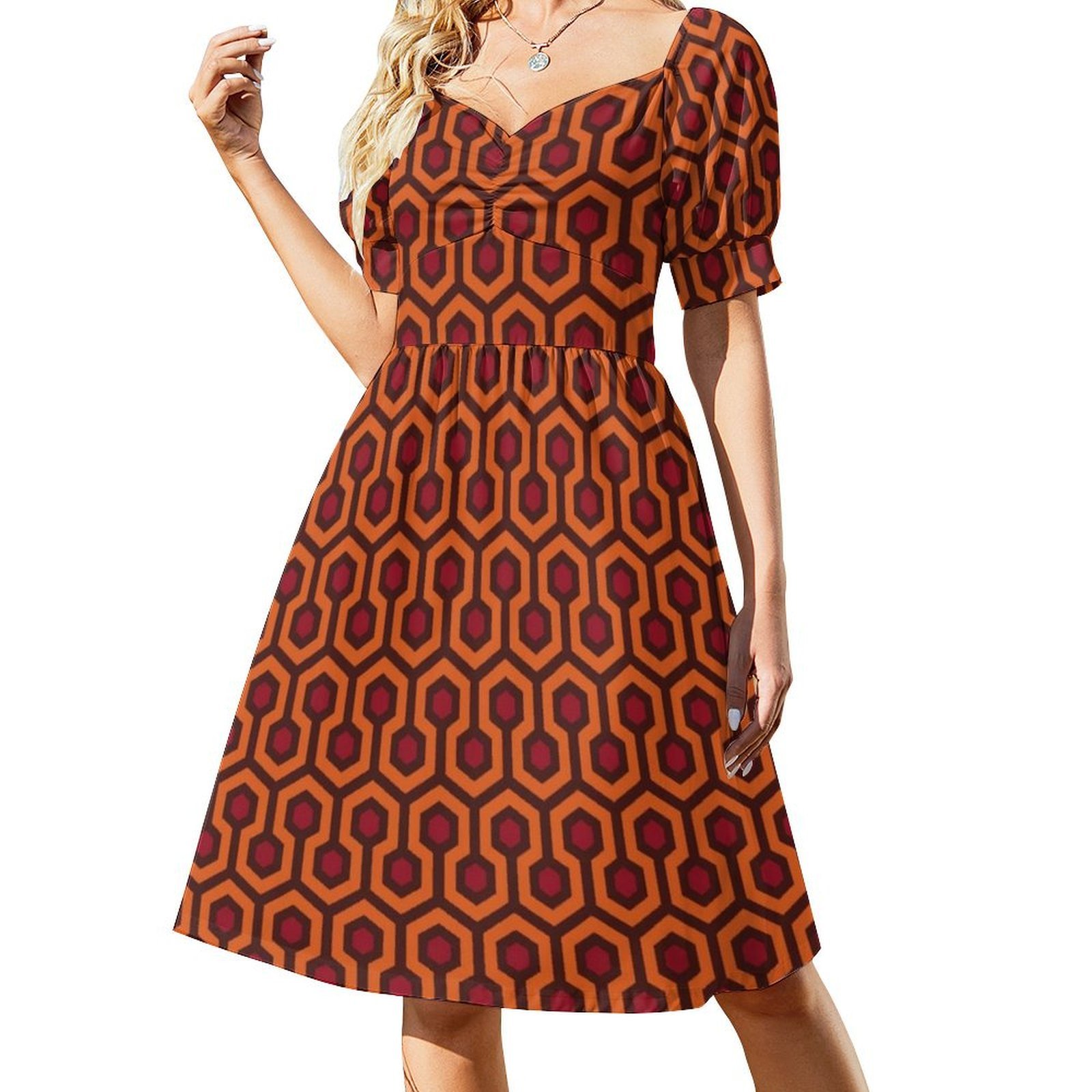 Abito Boho Chic con motivo ove - Women Fashion Gown recensione e prezzo