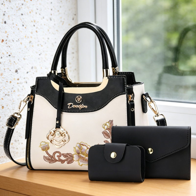 Set di 3 borse ricamate di alt - Women Fashion Handbags recensione e prezzo