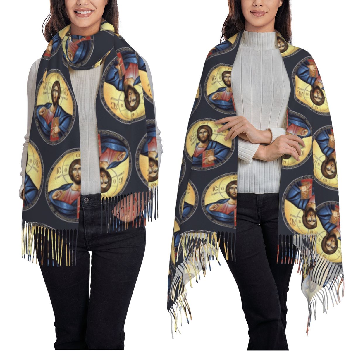 Sciarpa con icona ortodossa de - Women Fashion Icon recensione e prezzo