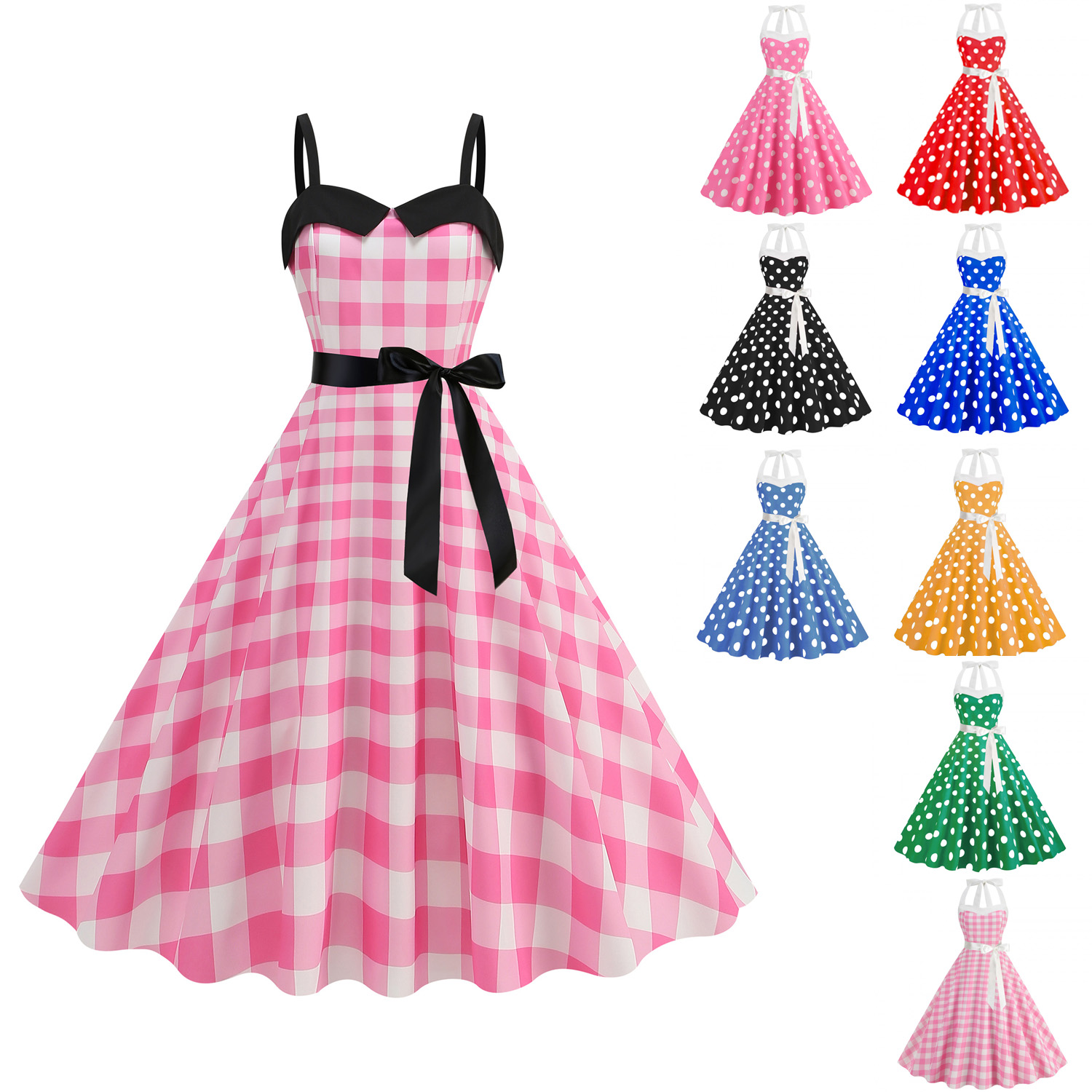 Elegante Abito da Donna a Pois - Women'S Fashion Of The 50S recensione e prezzo