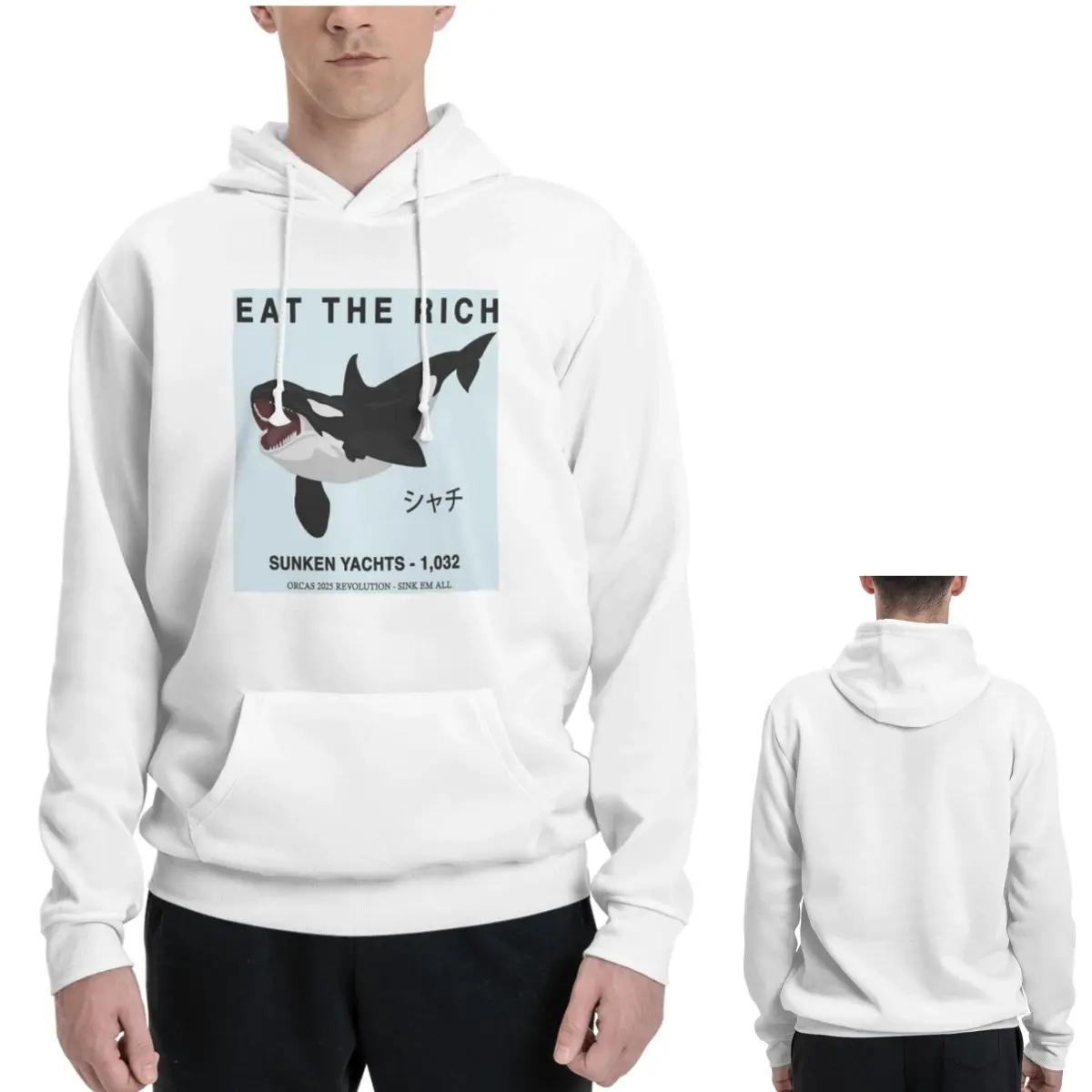 Eat The Rich - Felpe con cappu - Women'S Fashion Revolution recensione e prezzo