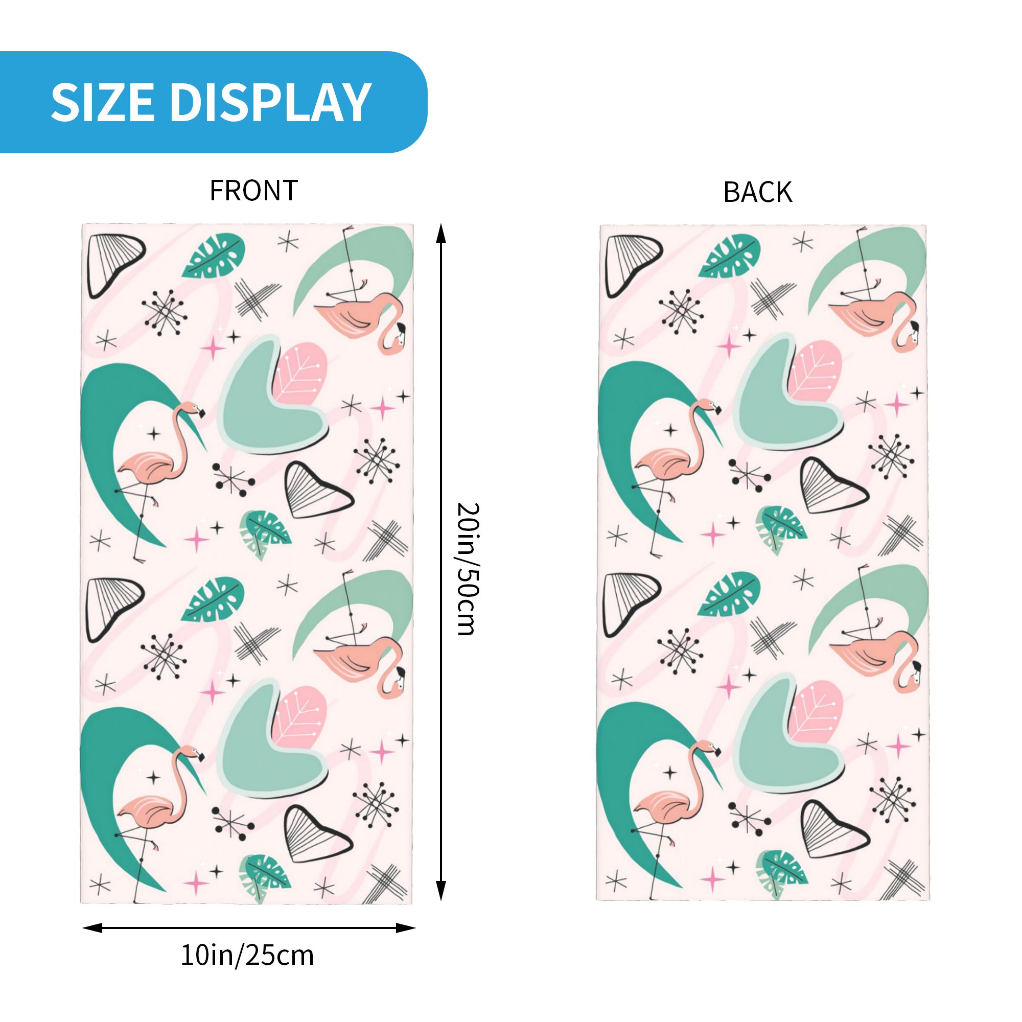 Atomic 50s Flamingo Bandana Ne - Women'S Fashion Of The 50S recensione e prezzo