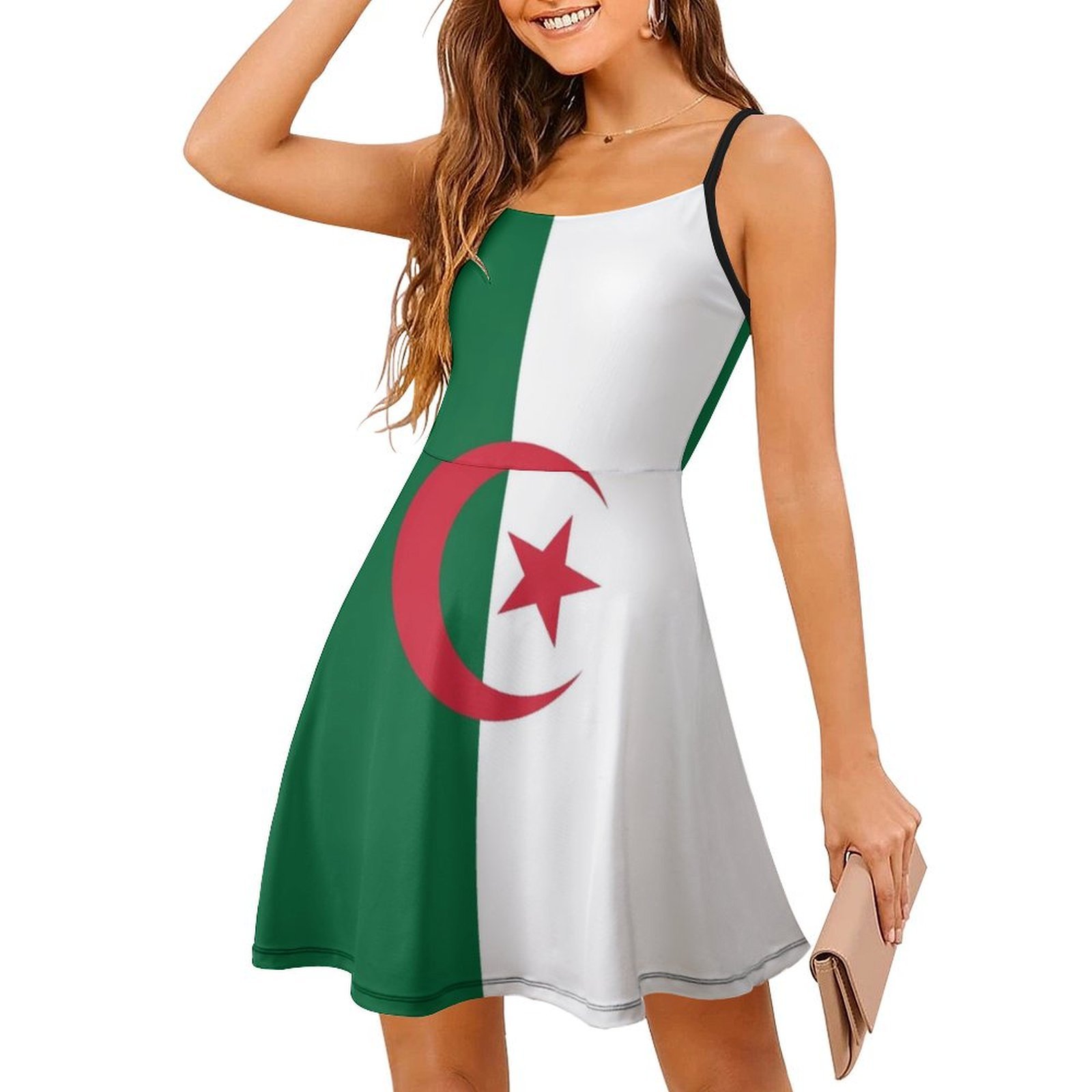 Abito Boho Chic con bandiera a - Women Fashion Gown recensione e prezzo
