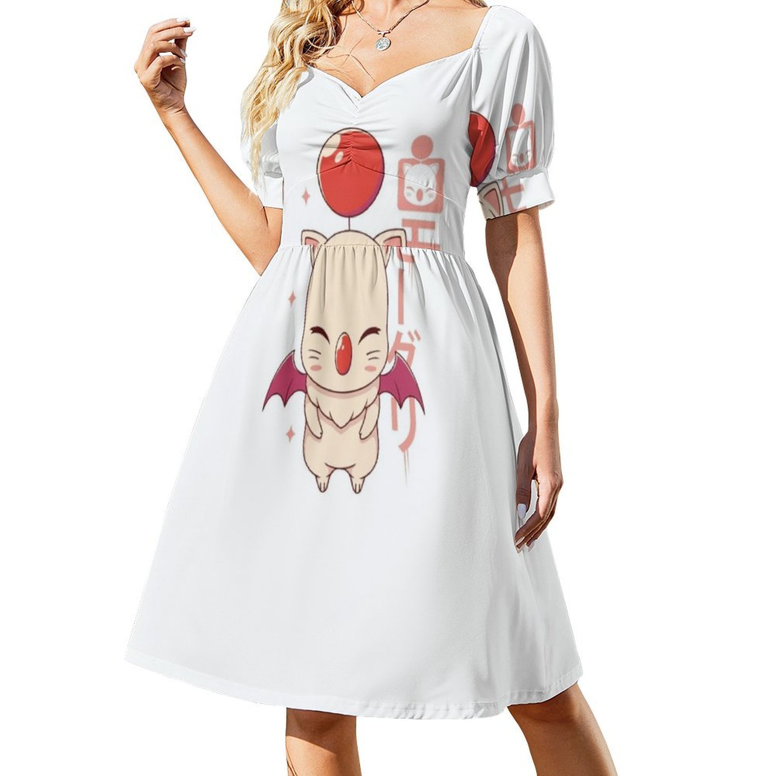 Moogle Kupo! Abito Boho Chic A - Women Fashion Gown recensione e prezzo