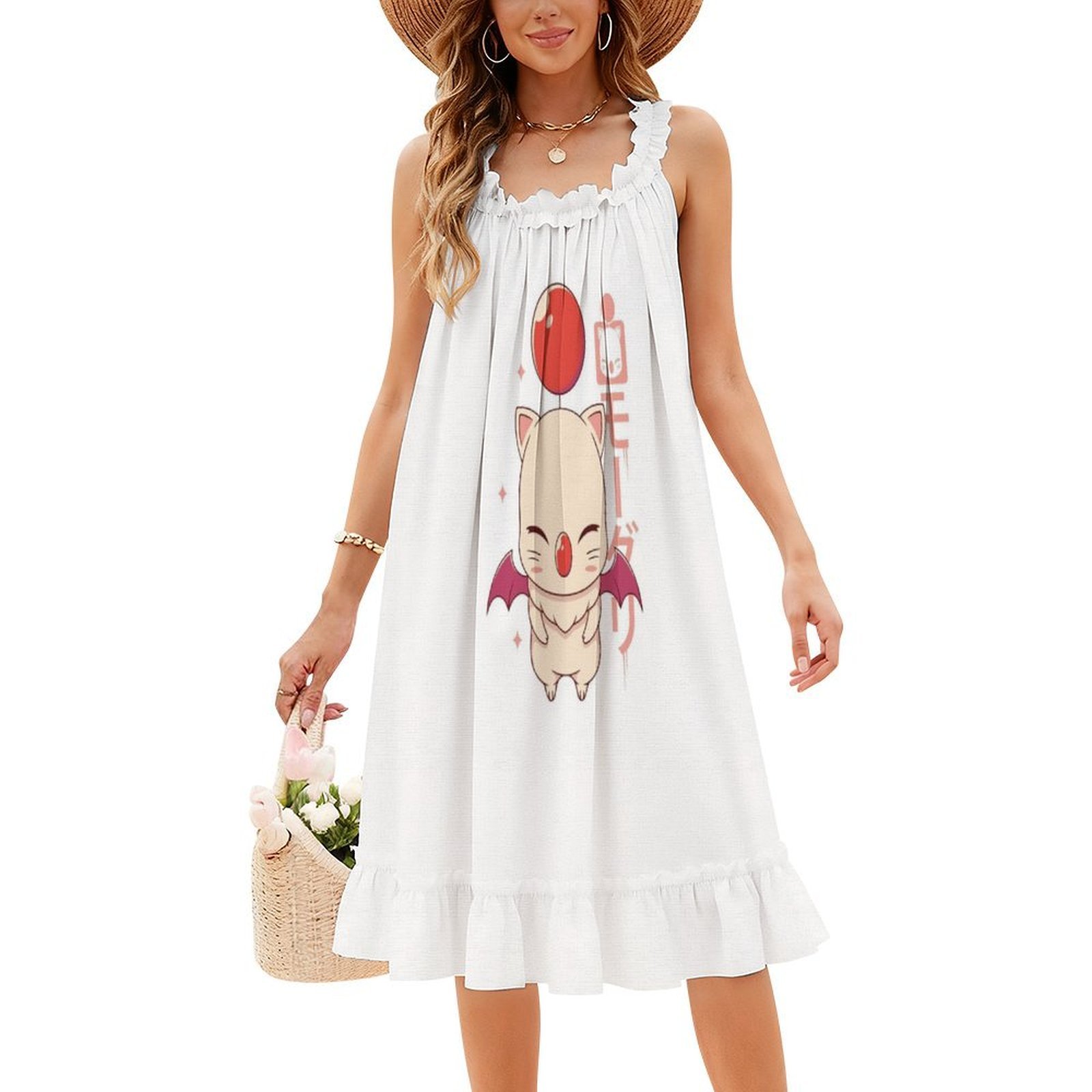 Moogle Kupo! Abito Boho Chic A - Women Fashion Gown recensione e prezzo
