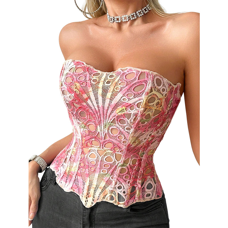 Corsetto Sexy in Rete Traspare - Corset Top Boned recensione e prezzo