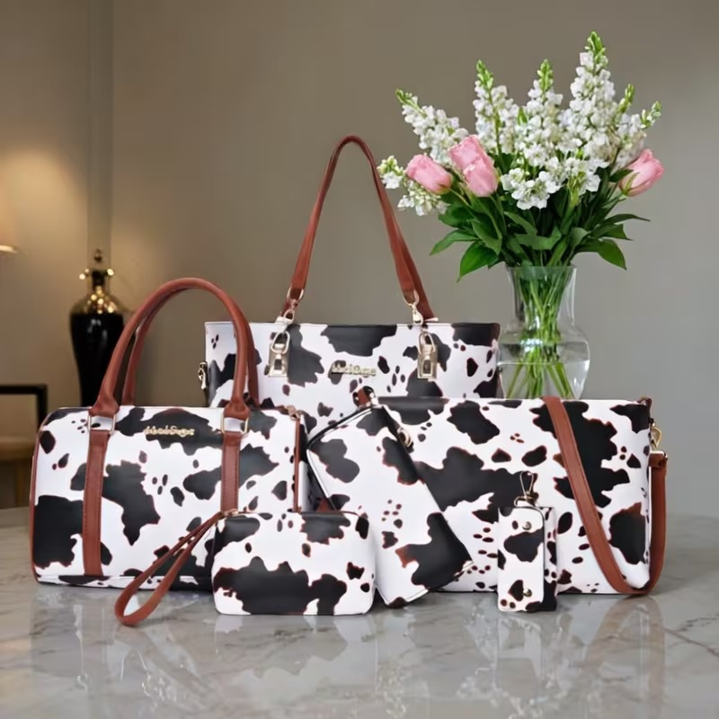 Set di 6 Borse in PU con Motiv - Women Fashion Handbags recensione e prezzo