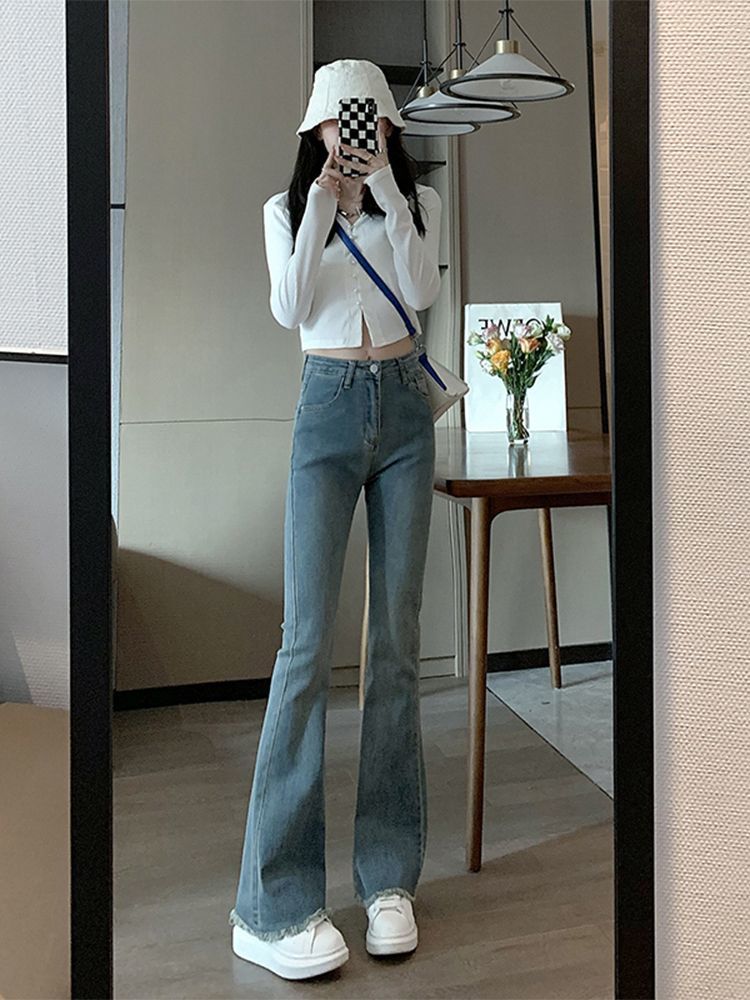Pantaloni jeans larghi da donn - Women'S Fashion Utility Pants recensione e prezzo