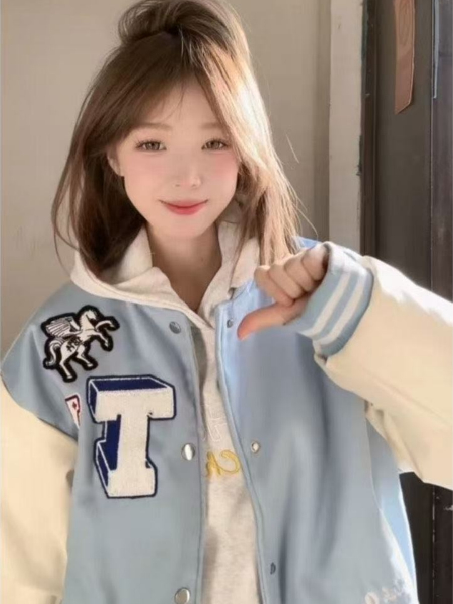 Giacche da baseball Kpop Donna - Women'S Fashion Utility Jacket recensione e prezzo