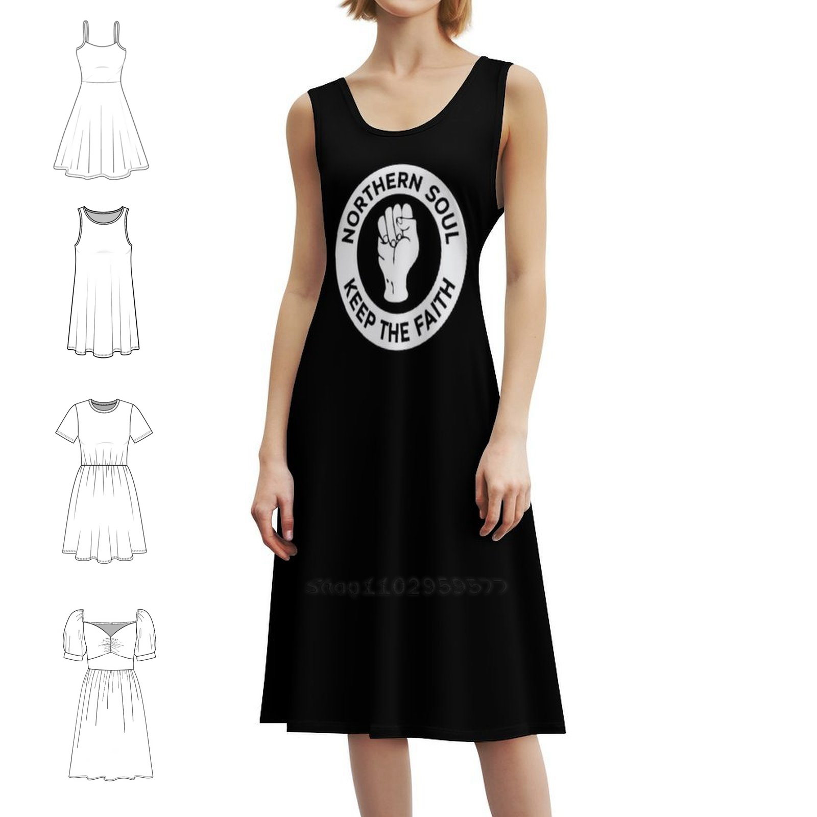 Northern Soul-Keep The Faith B - Women Fashion Gown recensione e prezzo