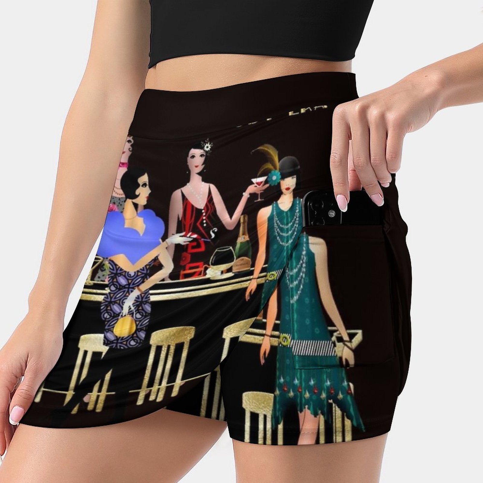 L'era Gatsby Gonne Donna Moda  - Women'S Fashion Roaring 20S recensione e prezzo