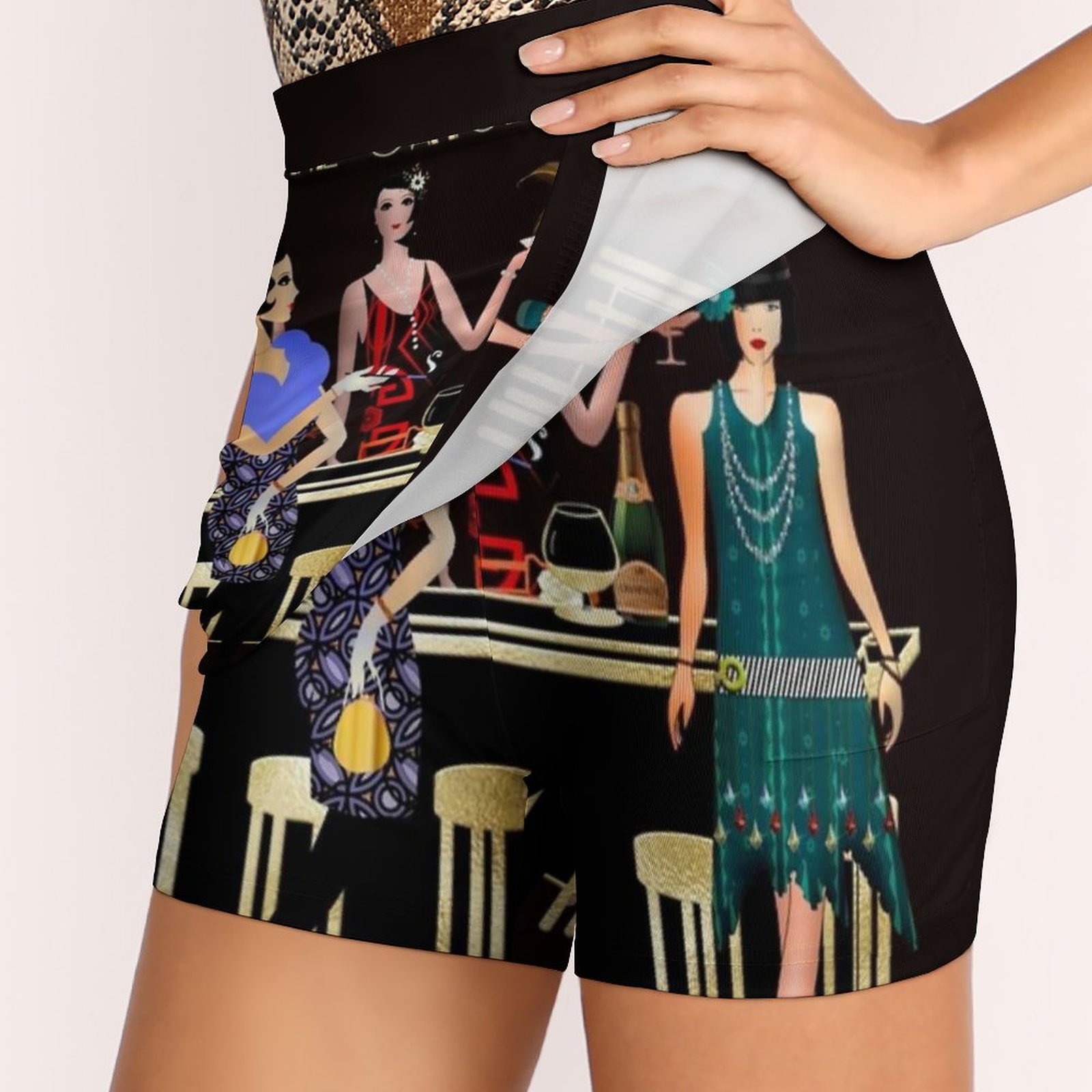 L'era Gatsby Gonne Donna Moda  - Women'S Fashion Roaring 20S recensione e prezzo