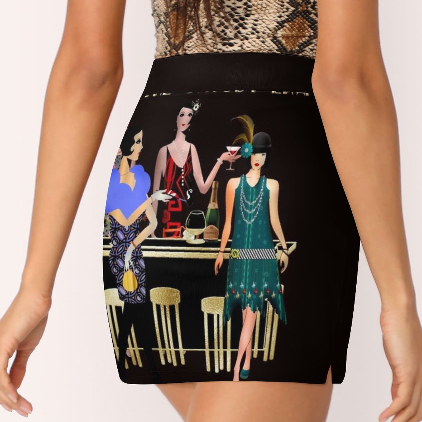 L'era Gatsby Gonne Donna Moda  - Women'S Fashion Roaring 20S recensione e prezzo