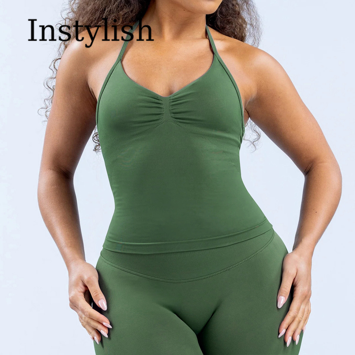 Completo Yoga Donna Senza Cuci - V Neck Cami Top recensione e prezzo