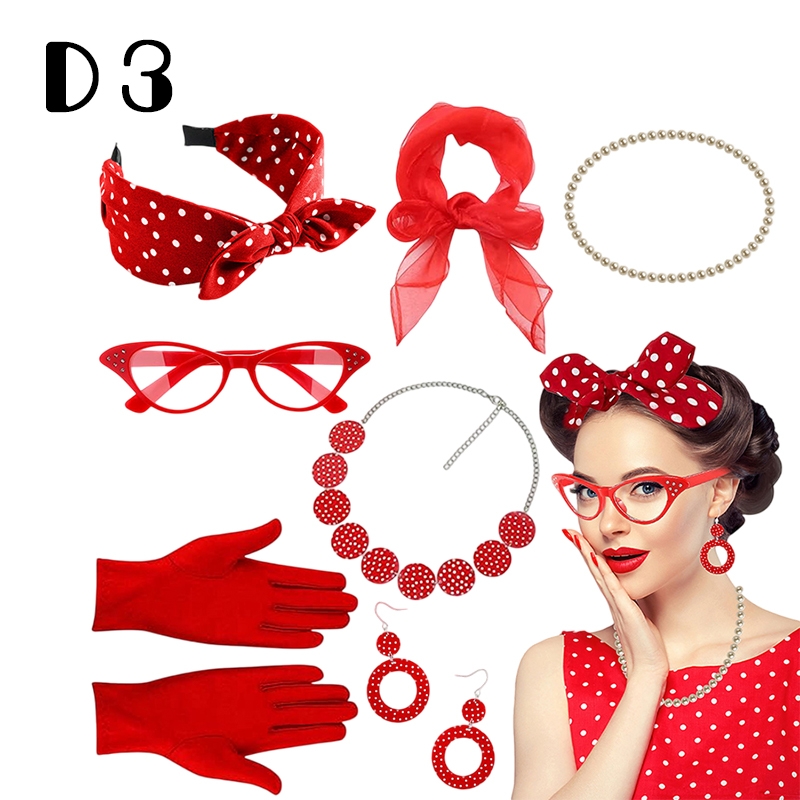 Accessori per Costume Anni '50 - Women'S Fashion Of The 50S recensione e prezzo