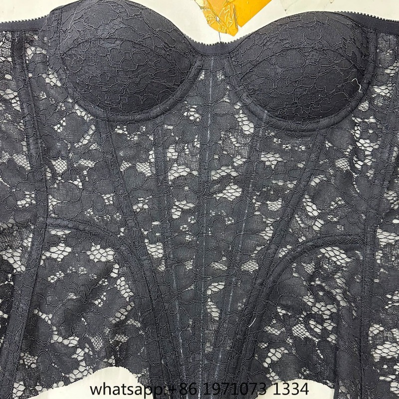 Corsetto in pizzo da donna, bu - Corset Top Boned recensione e prezzo